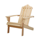 Outdoor Sun Lounge Beach Chairs Table Setting Wooden Patio Chair