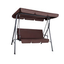 Gardeon Outdoor Swing Chair Hammock 3 Seater Garden Canopy Bench Seat