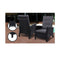 Outdoor Setting Recliner Chair Table Set Wicker Lounge Patio Furniture
