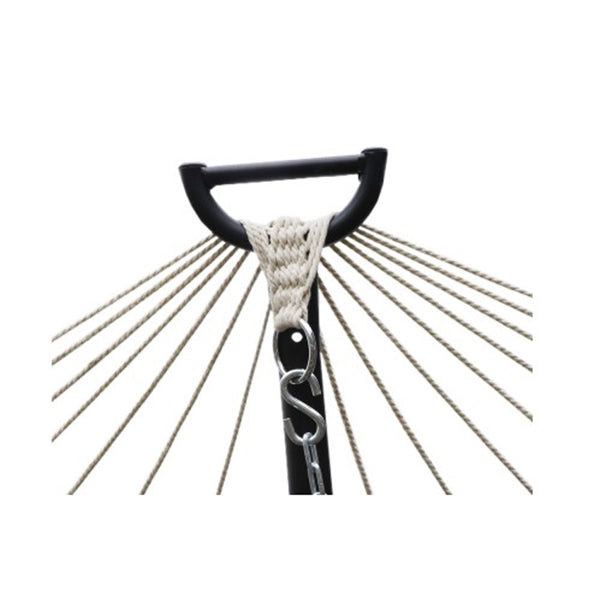 Gardeon Swing Double Hammock Bed Cream