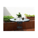Outdoor Furniture Dining Wicker Garden Patio Cushion 3Pcs Cafe Bar Set