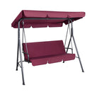 Gardeon Outdoor Swing Chair Hammock 3 Seater Garden Canopy Bench Seat