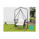 Double Hammock Chair Stand Steel Frame 2 Person Outdoor Heavy Duty