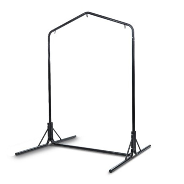 Double Hammock Chair Stand Steel Frame 2 Person Outdoor Heavy Duty