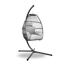 Outdoor Furniture Egg Hammock Hanging Swing Chair Stand Pod Wicker