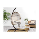 Outdoor Furniture Egg Hammock Hanging Swing Chair Stand Pod Wicker