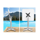 Bar Table Outdoor Furniture Adjustable Aluminium Cafe Indoor Square