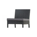 Outdoor Bar Stools Dining Chairs Rattan Furniture X2