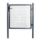 Mesh Garden Gate Galvanised Steel 100 Cm Grey