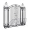 Ornamental Garden Gate Wrought Iron