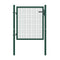 Fence Gate Steel 100X125 Cm Green