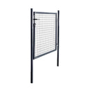 Mesh Garden Gate Galvanised Steel 100 Cm Grey