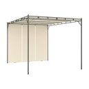 Garden Gazebo With Side Curtain 4X3 M