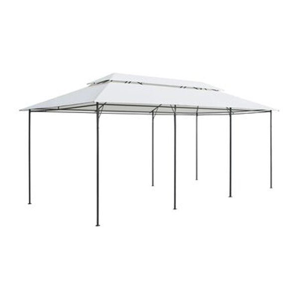 Gazebo 600X298X270 Cm White