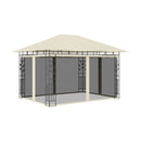 Gazebo With Mosquito Net 4X3 M Cream