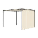 Garden Gazebo With Side Curtain 4X3 M