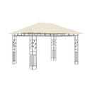 Gazebo With Mosquito Net 4X3 M Cream