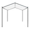 Gazebo 3X3 M White