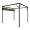 Garden Gazebo With Retractable Roof 3X3 M Taupe