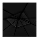 Gazebo With Double Extending Roofs Anthracite