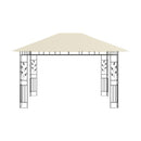 Gazebo With Mosquito Net 4X3 M Cream