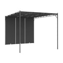Garden Gazebo With Side Curtain 4X3 M