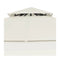 Gazebo With Double Extended Roofs Cream