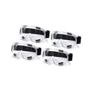 4X Clear Protective Eye Glasses Safety Windproof Lab Goggles Eyewear
