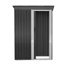Garden Shed Outdoor Storage Sheds Tool Workshop 162X86 Cm Grey