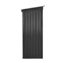 Garden Shed Outdoor Storage Sheds Tool Workshop 162X86 Cm Grey