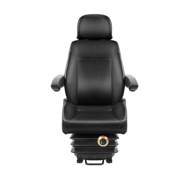 Giantz Adjustbale Tractor Seat With Suspension Black