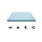 Bedding Memory Foam Mattress Topper Queen Bed Bamboo 10 Cm