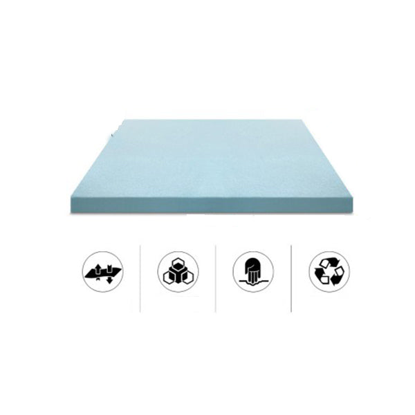 Bedding Memory Foam Mattress Topper Queen Bed Bamboo 10 Cm