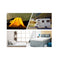 Bedding Memory Foam Mattress Topper Queen Bed Bamboo 10 Cm