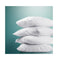 King Size 4 Pack Bed Pillow Medium 2 Firm 2 Microfibre Filling