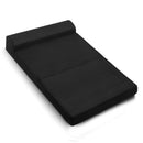 Folding Foam Mattress Portable Sofa Bed Mat Air Mesh Fabric Black