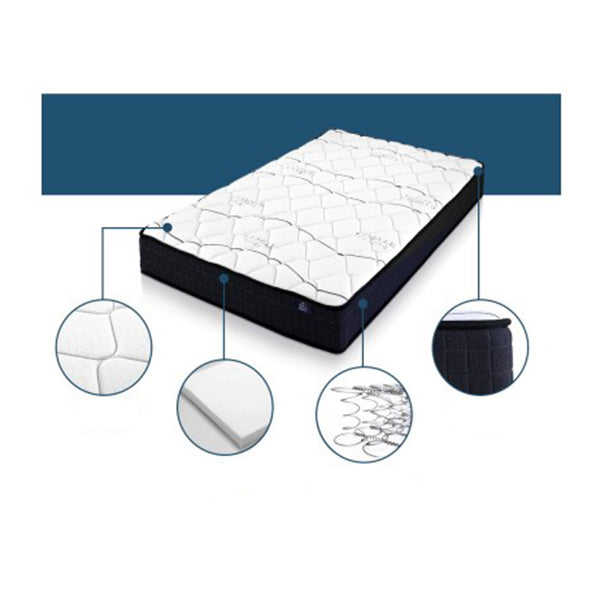 Mattress Bed Medium Firm Foam Bonnell Spring 16 Cm