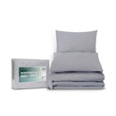 Giselle Bedding Classic Quilt Cover Set Grey