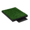 Pet Toilet With Tray And Artificial Turf Green 63X50X7 Cm Wc