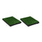 Pet Toilets 2 Pieces With Tray And Artificial Turf Green 63X50X7 Cm Wc