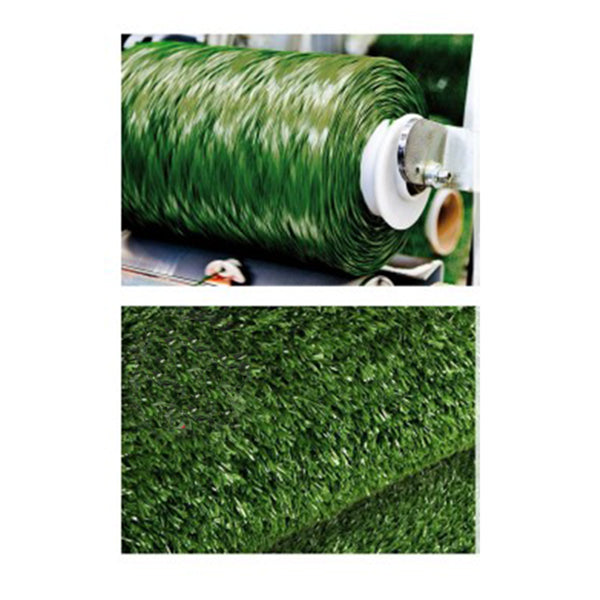 2X5M 10 Sqm Synthetic Turf Artificial Grass Plastic Olive Plant 10 Mm