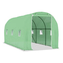 Greenhouse With Steel Foundation 6 Side Windows