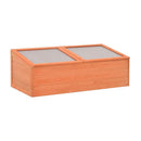 Greenhouse Wood 100X50X34 Cm