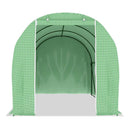 Greenhouse With Steel Foundation 6 Side Windows