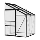 Greenhouse Anthracite Aluminium 128X128X192 Cm