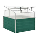 Greenhouse Green 100X100X77 Cm Galvanised Steel