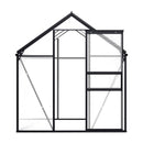 Greenhouse Anthracite Aluminium 190X190 Cm