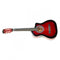 38In Pro Cutaway Acoustic Guitar With Guitar Bag Red Burst