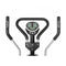 Elliptical Cross Trainer Exercise Bike With Weights Resistance Bands