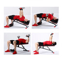 Home Gym Bench Powertrain Adjustable Incline Decline Fid